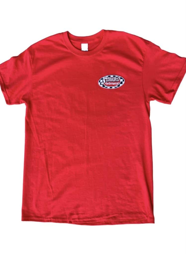 Schwartz Performance Red T-Shirt - Schwartz Performance